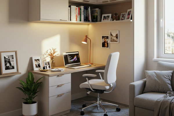 Transformando Pequenos Espaços: Dicas para Criar um Home Office Funcional em Micro-Apartamentos